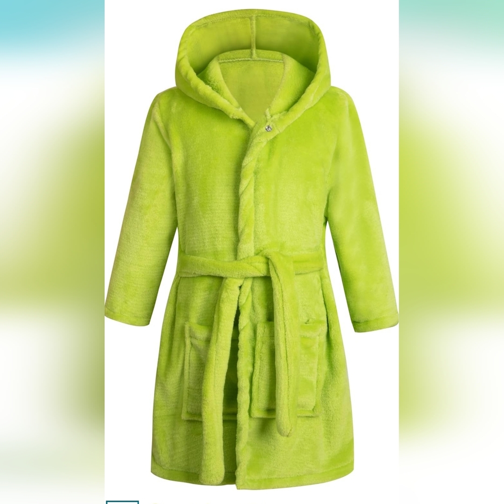 Kids Plush Robe - 2 pcs